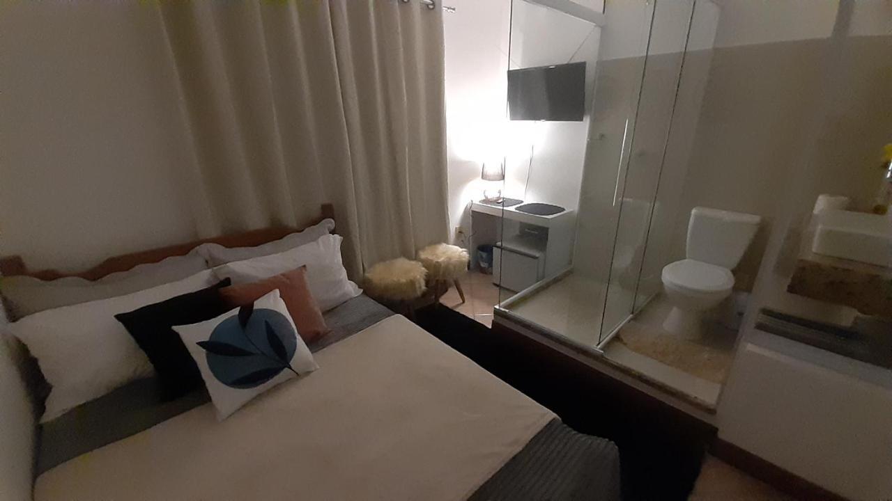 Banheiro De Vidro Em Suite Compacta.Centro 도밍고스 마르틴스 외부 사진