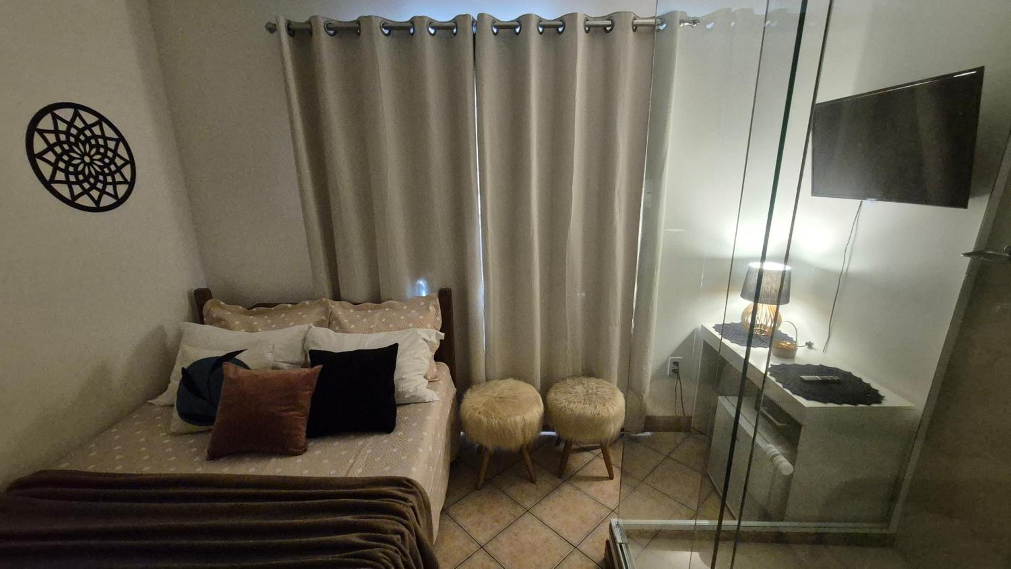 Banheiro De Vidro Em Suite Compacta.Centro 도밍고스 마르틴스 외부 사진